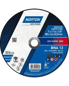 Disco Corte Fino  Hq 7"X1.6 Mm 