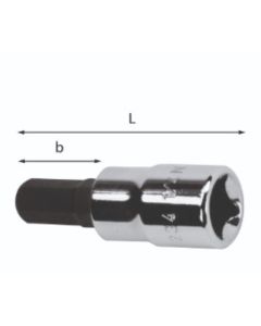 Llave Vaso Allen Punta 234 3/8 N 10 Usag