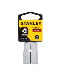 Dado Standar Hex 1/2 19 Mm  Stanley