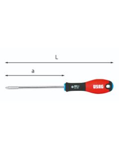 Destornillador Pozidriv 1X100 322 Pz Usag