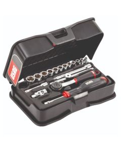 Jgo De Dados 1/4" Pulgada Hex. 18 Pz 606 1/4" Usag